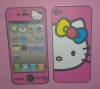 Προστατευτικό Οθόνης για Iphone 4 & 4S & 5 Screen Protector skin guard Hello Kitty pink( OEM)